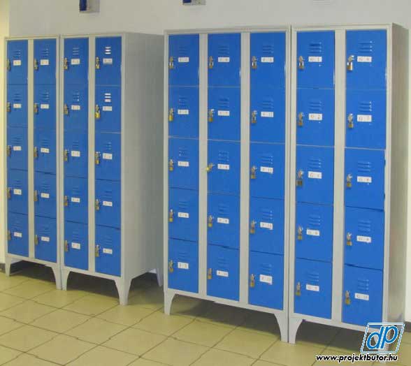 fém öltözőszekrény